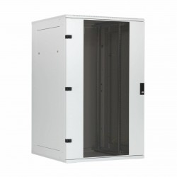 Samostoječi kabinet Triton 27U 1300 600x600, siv, sestavljen
