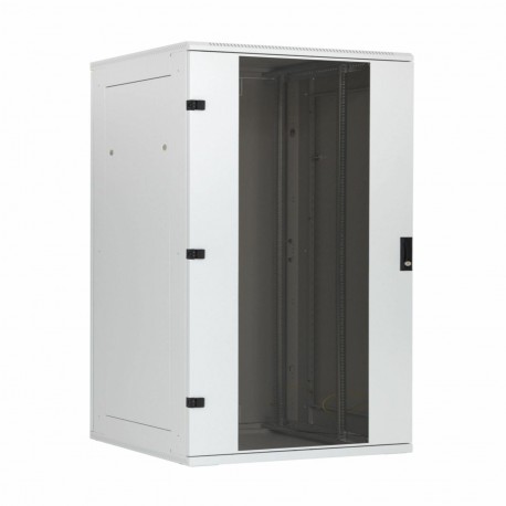Samostoječi kabinet Triton 27U 1300 600x600, siv, sestavljen