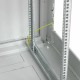 Samostoječi kabinet Triton 42U 1970 600x600, siv, sestavljen