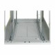 Samostoječi kabinet Triton 22U 1080 600x600, siv, sestavljen