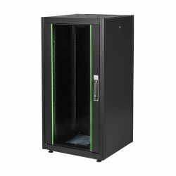 Samostoječi kabinet Digitus 22U 1155 600x600, črn, sestavljen