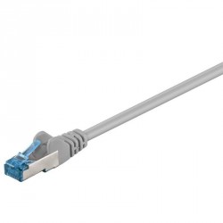 Mrežni povezovalni kabel GOOBAY S/FTP CAT 6A (PiMF) patch, 20m, sivi