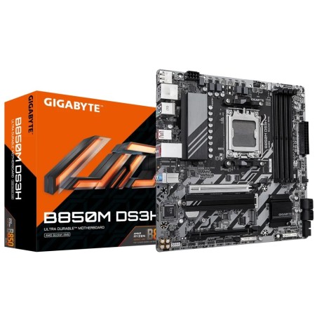 Matična plošča GIGABYTE B850M DS3H, DDR5, AM5, mATX