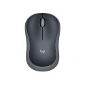 Miška Logitech M185 Wireless, siva