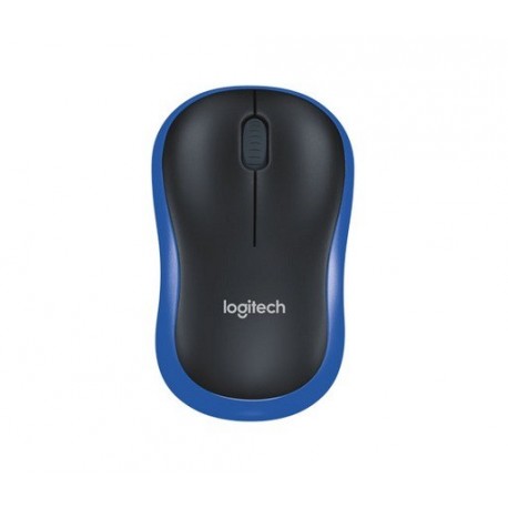 Miška Logitech M185 Wireless, modra,