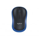 Miška Logitech M185 Wireless, modra,