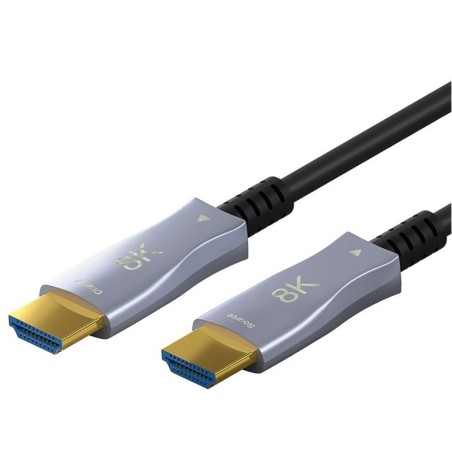 Kabel GOOBAY Optični Hibridni HDMI na HDMI 30m + Ethernet AOC pozlačen