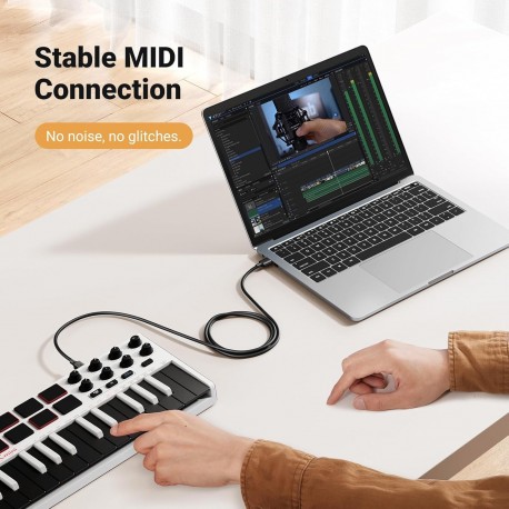 Kabel Ugreen USB 2.0 - USB A v USB B, 5 m