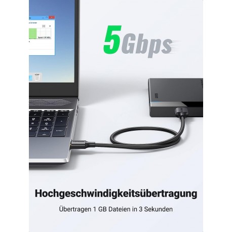Kabel Ugreen USB 3.0 - USB A na Micro B, 2m