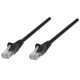 Mrežni kabel INTELLINET CAT6 UTP, 2m, črn