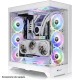 Ohišje THERMALTAKE CTE E600 MX Snow, Midi-ATX, belo