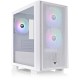 Ohišje THERMALTAKE Versa H16 TG Snow, Micro-ATX, belo