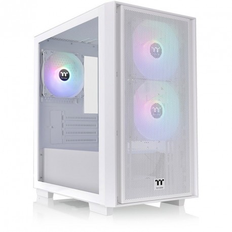 Ohišje THERMALTAKE Versa H16 TG Snow, Micro-ATX, belo