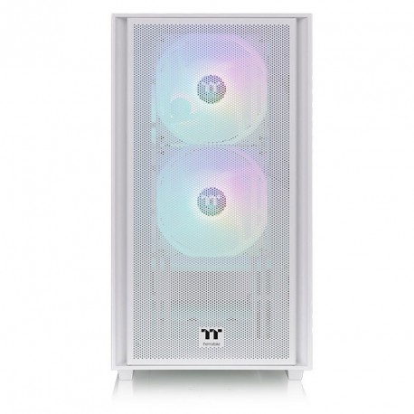 Ohišje THERMALTAKE Versa H16 TG Snow, Micro-ATX, belo