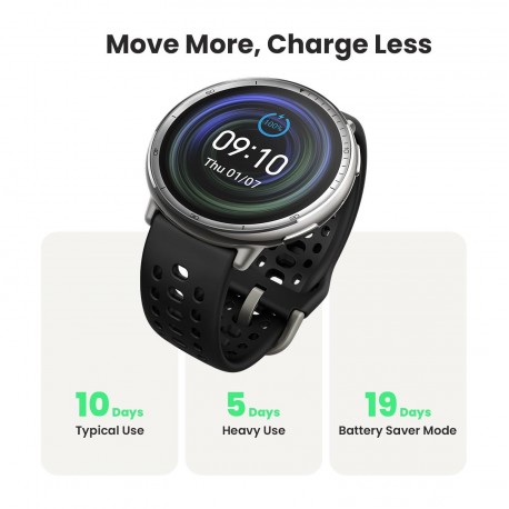 Pametna ura Amazfit Active 2, črna, 6970100377712