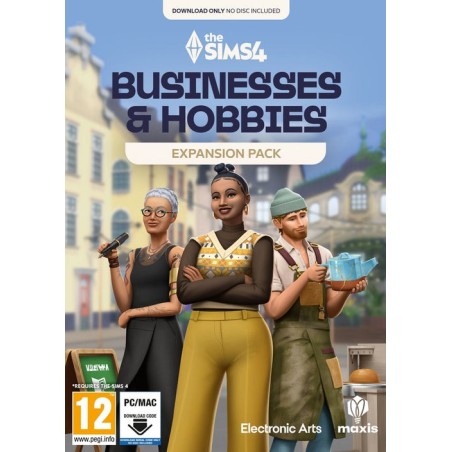 Igra The Sims 4: Business & Hobbies (PC)