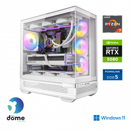 Računalnik ANNI Gamer Elite R7 9800X3D / RTX 5080 / 64 GB / 2 TB / W11H