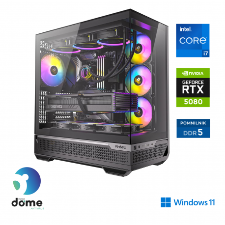 Računalnik ANNI Gamer Elite i7-14700KF / RTX 5080 / 32 GB / 2 TB / W11H