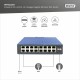 Stikalo (switch) Digitus Giga 16-port PoE + 2x SFP, DN-651159