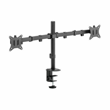 Namizni nosilec za 2x monitor 13-27" SBOX LCD-352/2 črn