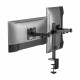 Namizni nosilec za 2x monitor 13-27" SBOX LCD-352/2 črn