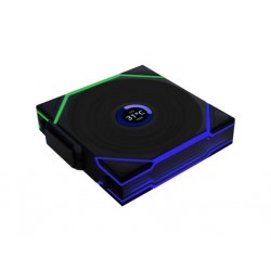 Ventilator za ohišje Lian Li UNI FAN TL Wireless LCD, 120mm, črn