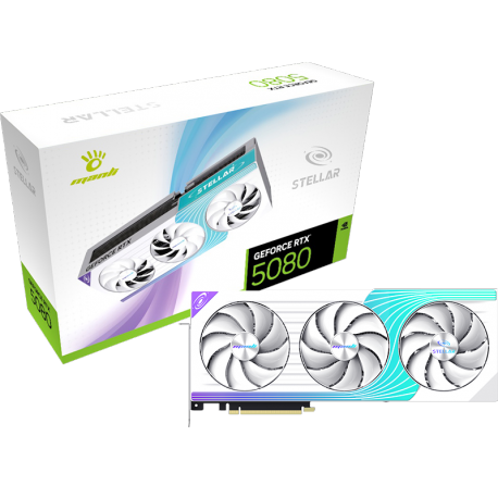 Grafična kartica MANLI GeForce RTX 5080 Stellar OC 16GB