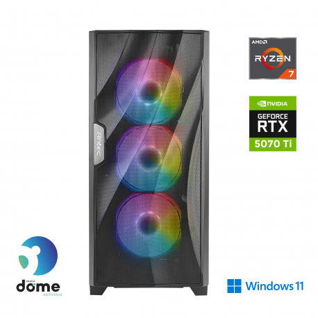 Računalnik ANNI Gamer Extreme R7 5700X3D / RTX 5070 Ti / 32 GB / 2 TB / W11H