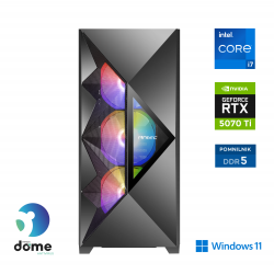 Računalnik ANNI Gamer Extreme i7-14700F / RTX 5070 Ti / 32 GB / 2 TB / W11H