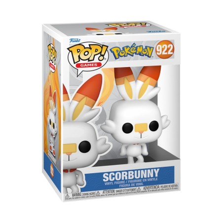 Figura FUNKO POP GAMES: POKEMON - SCORBUNNY (EMEA)