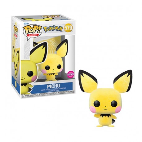 Figura FUNKO POP GAMES Pokemon – Pichu flocked