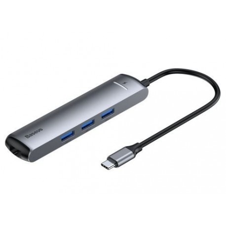 Priklopna postaja BASEUS 6v1, USB Type-C