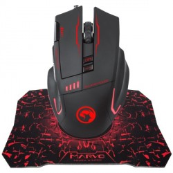 Miška MARVO G909L + G1 Gaming podloga