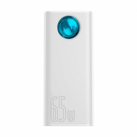 Prenosna baterija Powerbank Baseus, 30.000mAh, 65W, bela