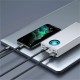 Prenosna baterija Powerbank Baseus, 30.000mAh, 65W, bela