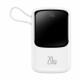 Prenosna baterija Powerbank Baseus, 10.000mAh, 20W, bela