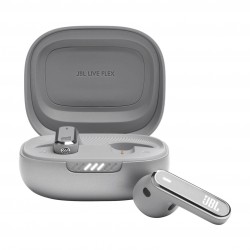 Slušalke JBL Live Flex, srebrne