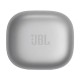 Slušalke JBL Live Flex, srebrne