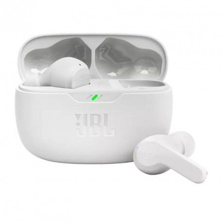 Slušalke JBL Wave Beam, bela