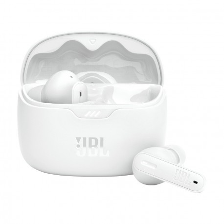 Slušalke JBL Tune Beam, bele