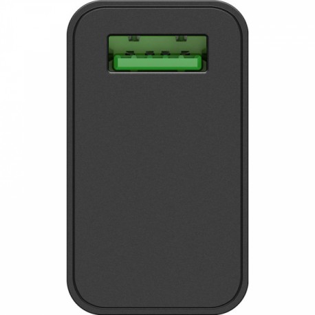 Polnilec Goobay USB QC3.0 (18W), črn