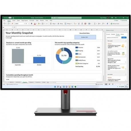 Monitor LENOVO ThinkVision P27q-30