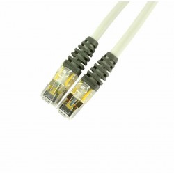 Mrežni kabel Leviton patch SFTP CAT.6 1m siv, 6050000