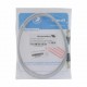 Mrežni kabel Leviton patch SFTP CAT.6 1m siv, 6050000