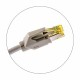 Mrežni kabel KELine patch SFTP CAT.6A 1m siv, 9030126