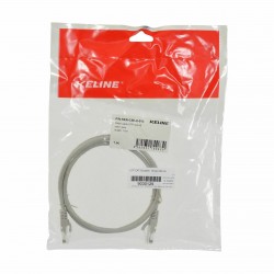 Mrežni kabel KELine patch UTP CAT.5e 1m siv, 9030129