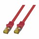 Mrežni kabel EFB patch SFTP CAT.7  0,25m rdeč, 9030191