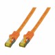 Mrežni kabel EFB patch SFTP CAT.7  0,25m oranžen, 9030194