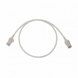 Mrežni kabel Leviton patch UTP CAT.6 0,6m bel, 9030288
