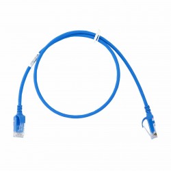Mrežni kabel Leviton patch UTP CAT.6 0,6m moder, 9030291
